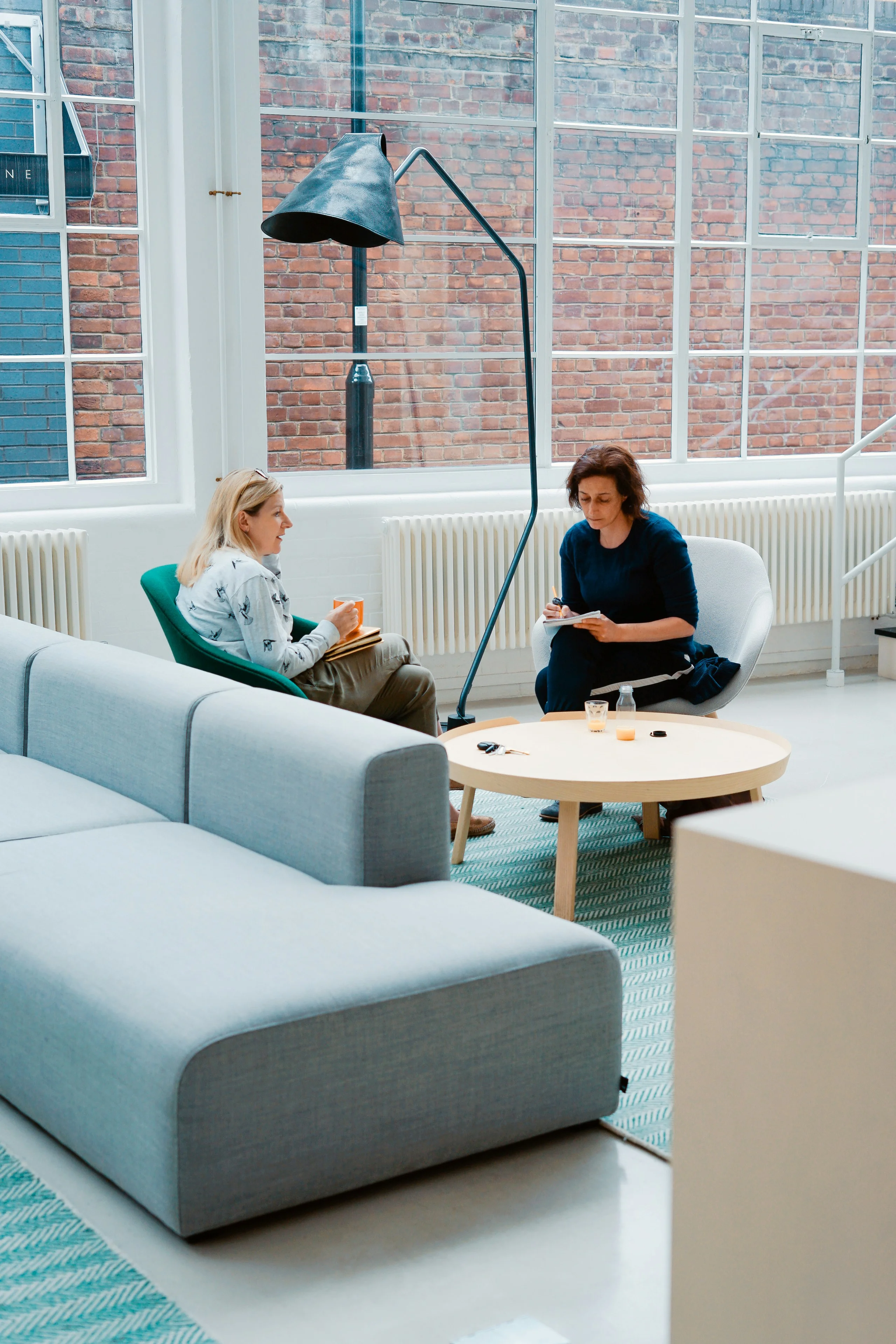 Care team coordination at a medical office
