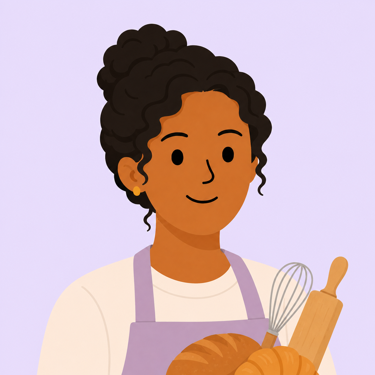 Illustration of a local business owner